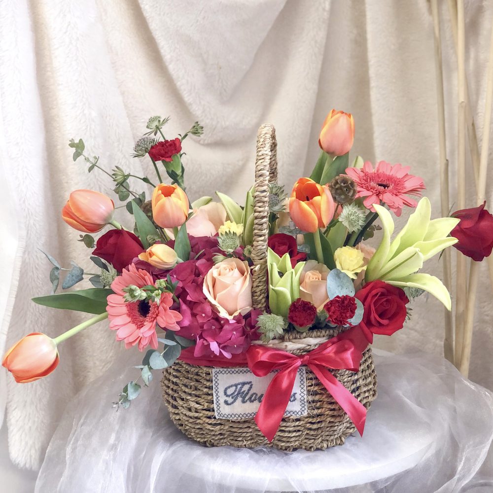Flowers Basket 02