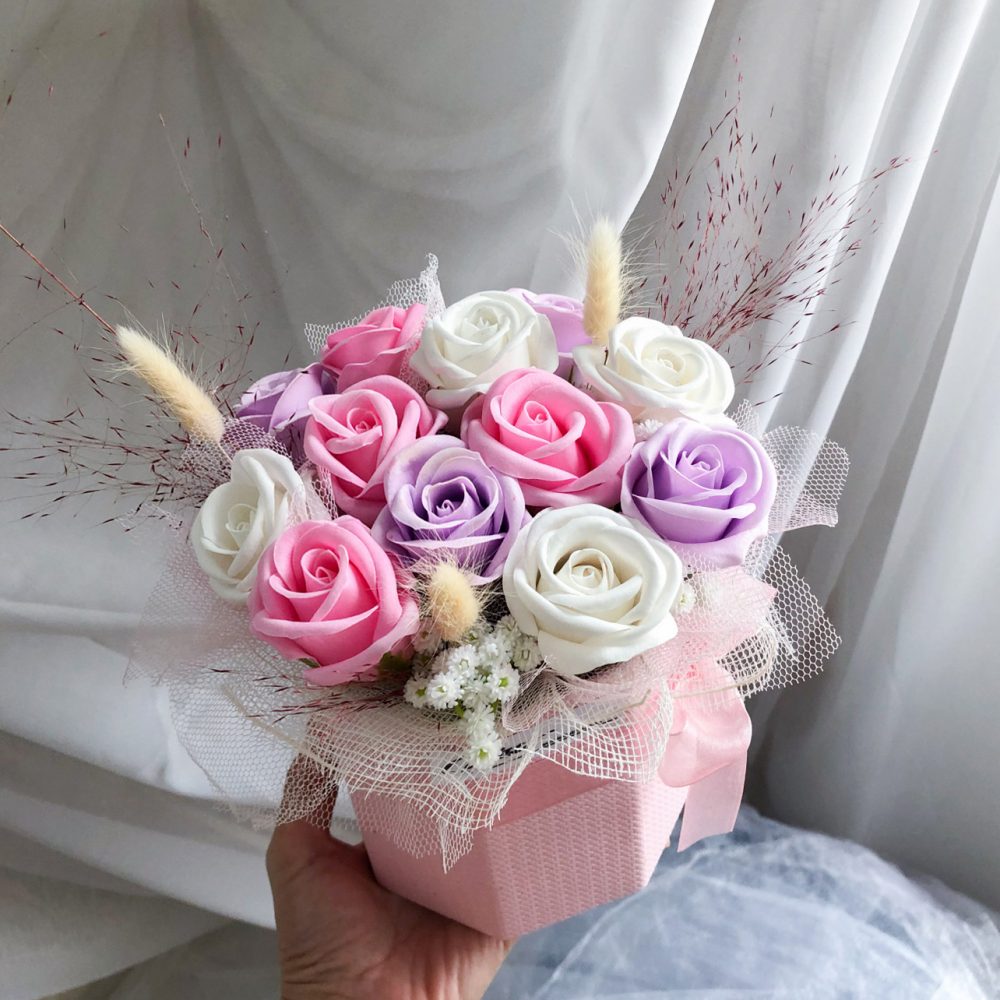 Mini Soap Flower Box