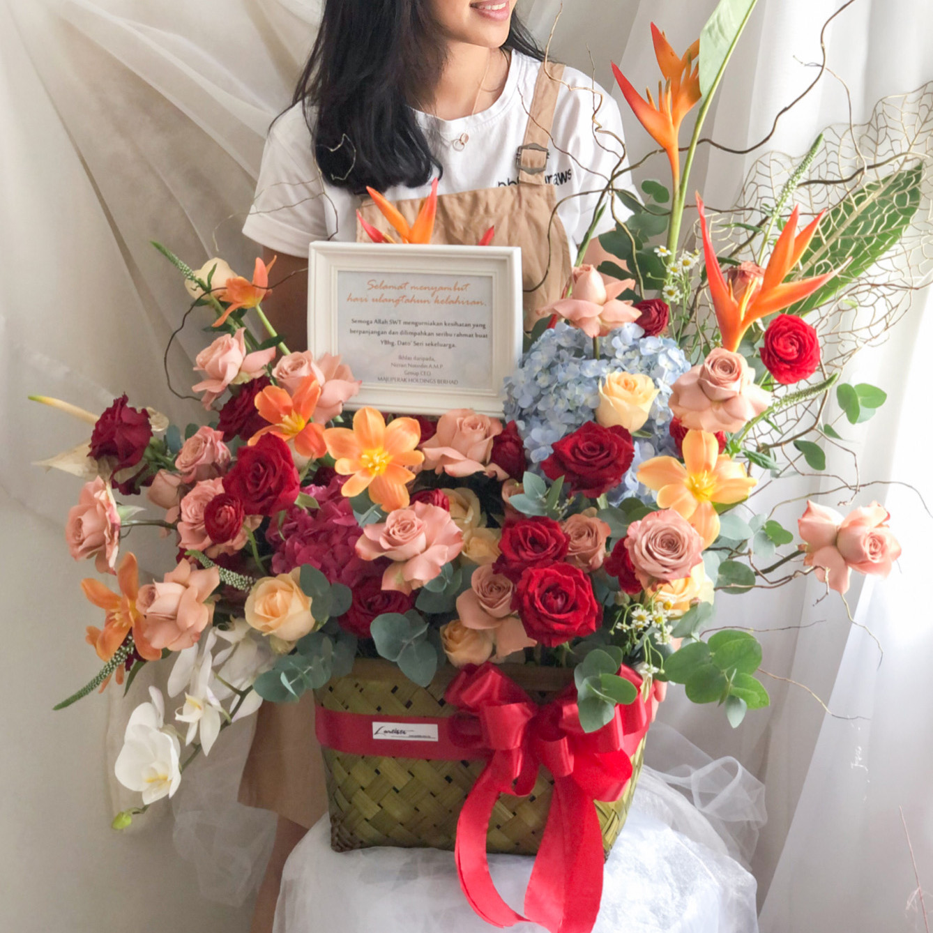 Premium Imported Flowers Basket 01 - Image 2