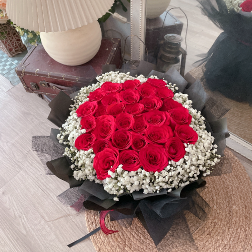 Red Roses (30 Stalks) - Lartiste - KL Florist