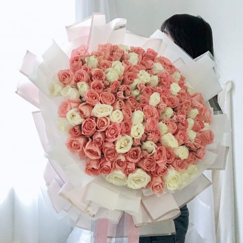 108 Roses Bouquet - Lartiste - KL Florist