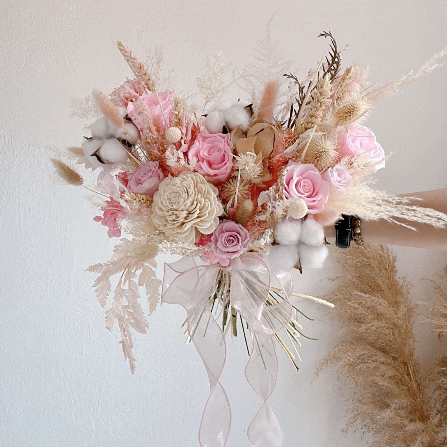 Bridal Bouquet Preserved Flowers Lartiste KL Florist