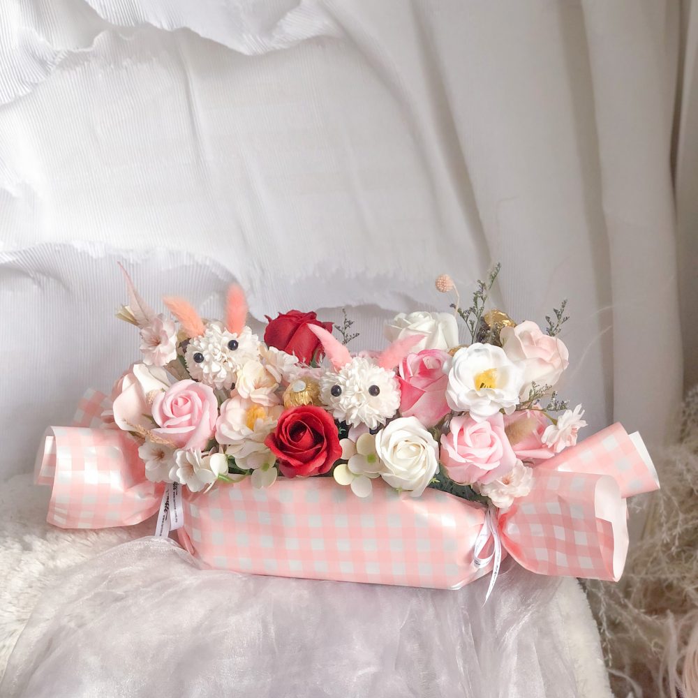 Soap Flower Candy Box