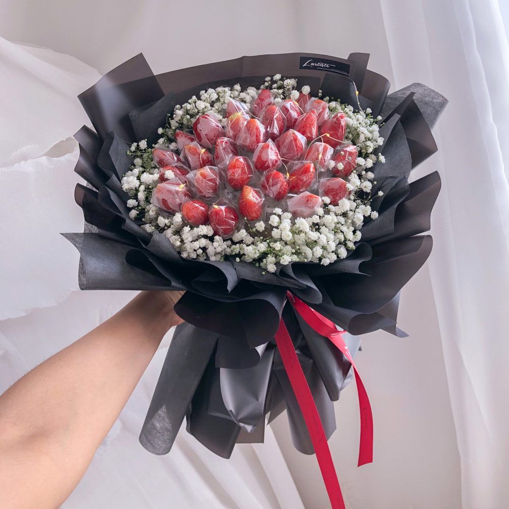 Strawberries bouquet