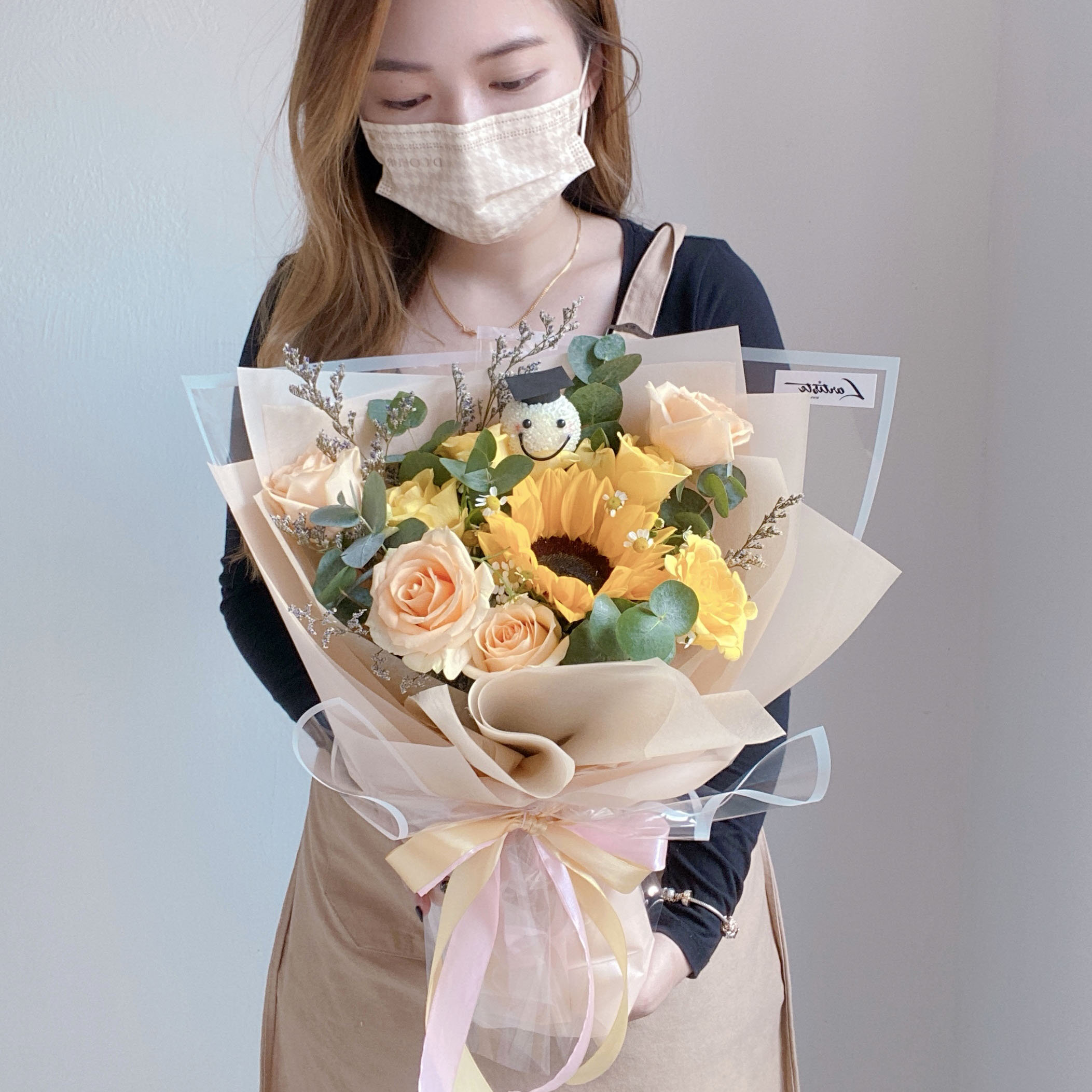 Sunflower & Roses Bouquet - 02 - Image 2