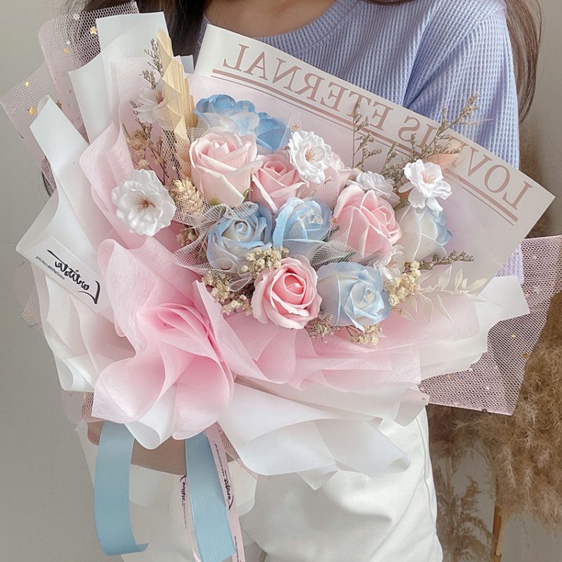 Soap Flowers Bouquet 02 Lartiste KL Florist