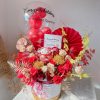Soap Flower Box with Fortune Cat (L size)