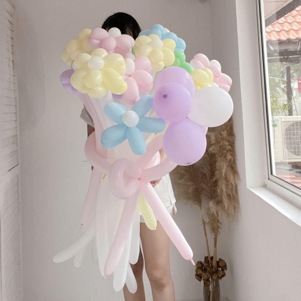 Balloon Bouquet - Macaroon Theme