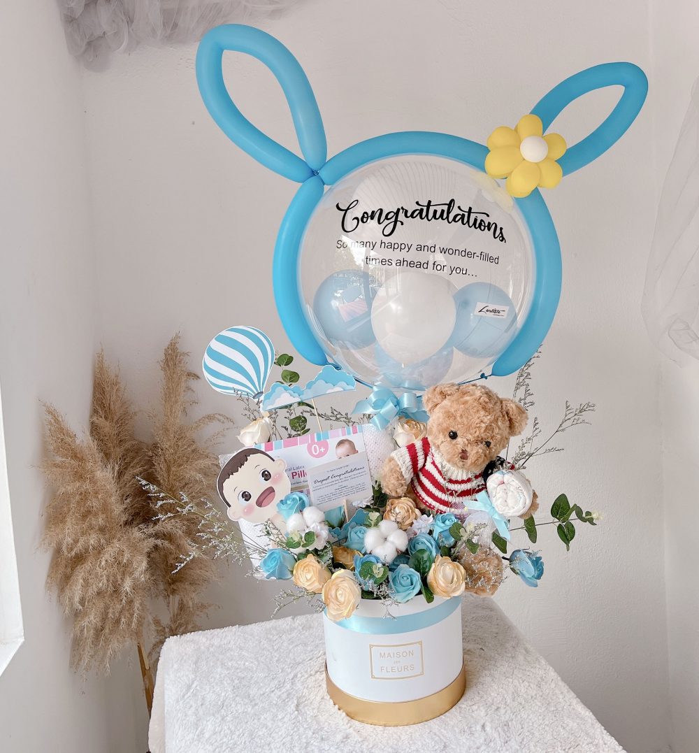 Soap Flower Box - For NewBorn