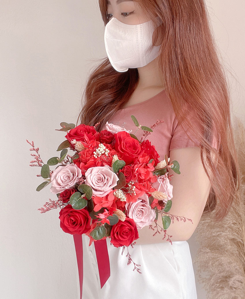 Bridal Bouquet 03 - Preserved Flowers - Image 3