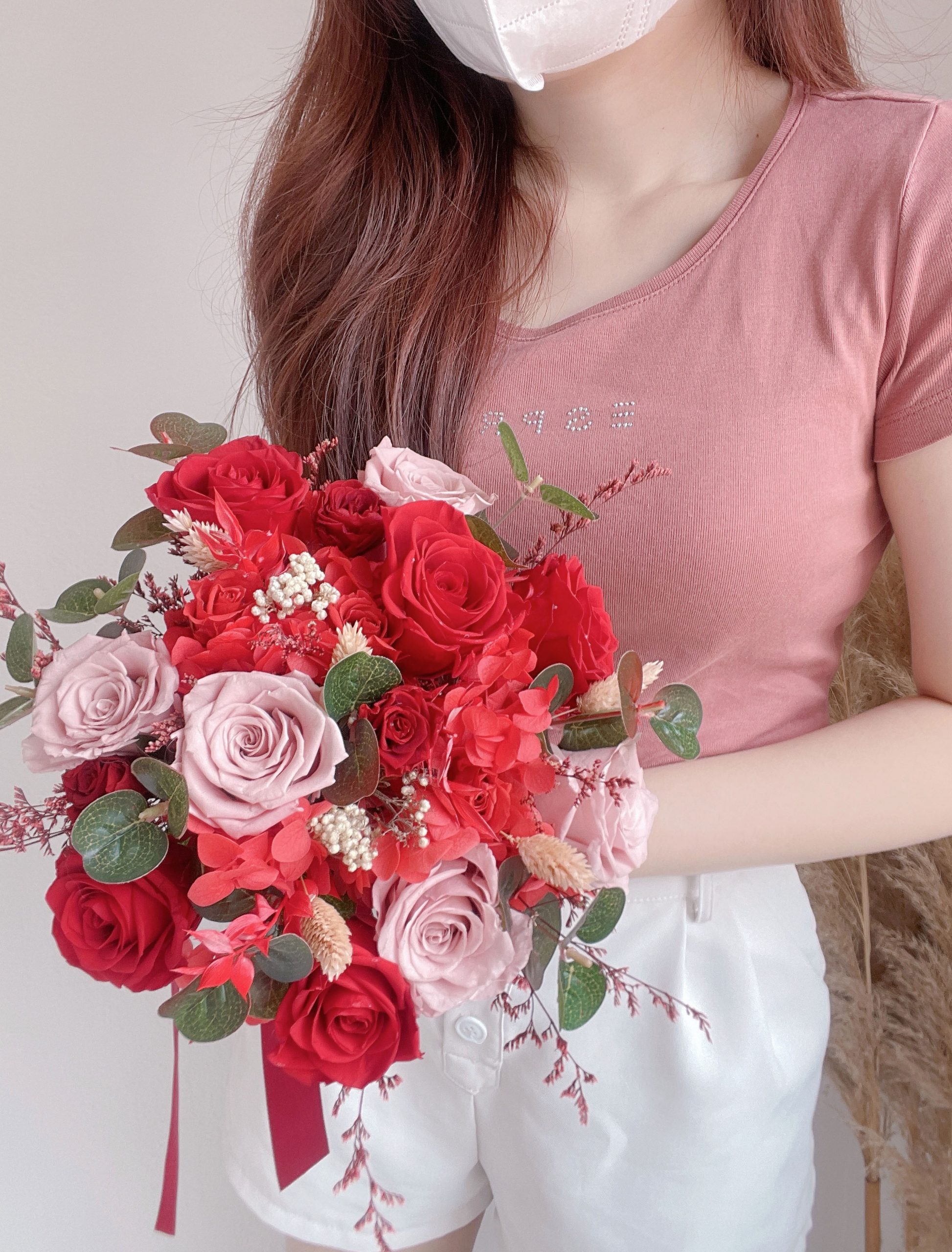 Bridal Bouquet 03 - Preserved Flowers - Image 2