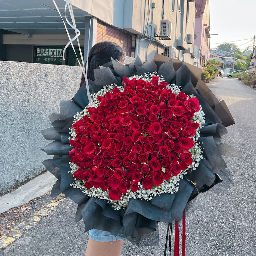 Red Roses (111 Stalks)