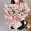 Pink Carnation Bouquet 01