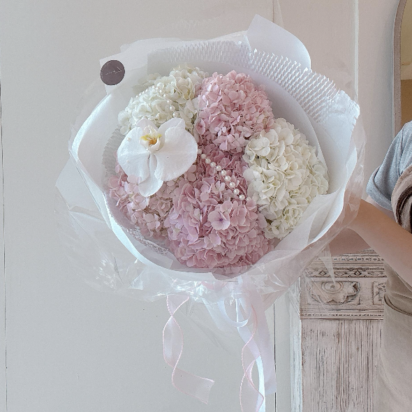 Fresh Flower Bouquet 25 (Hydrangea)