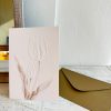 3D Tulip Textured Card