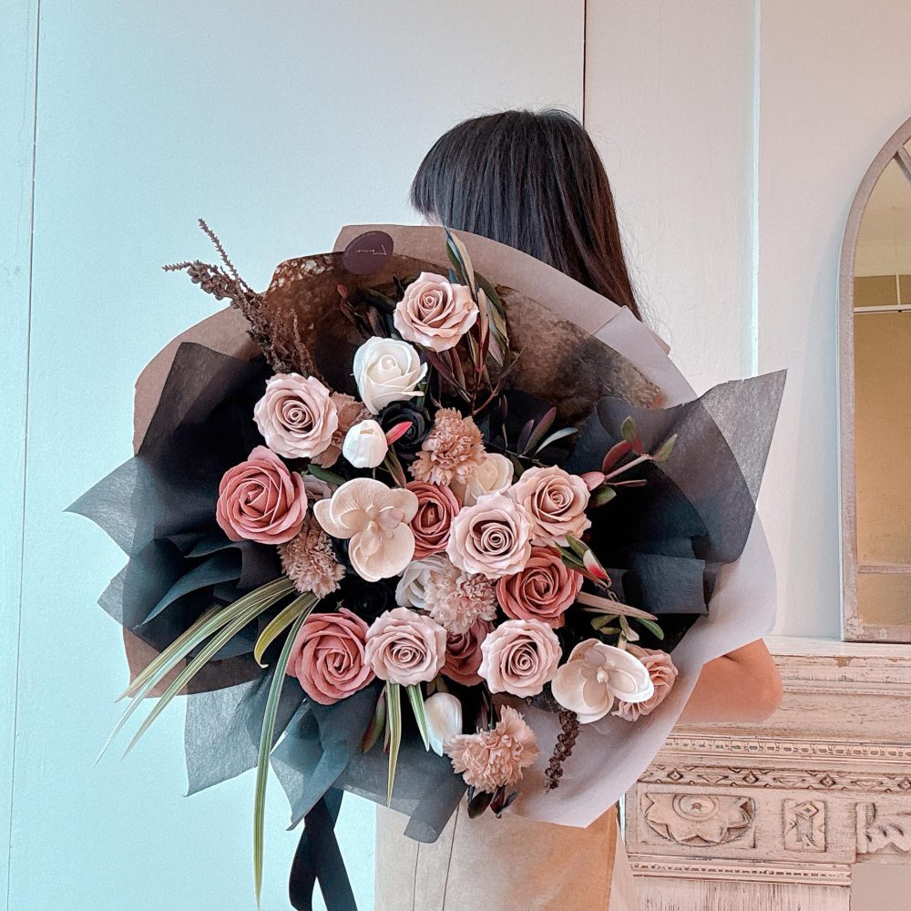 Premium Mixed Soap Flower Bouquet1