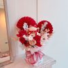 Soap Flower with Fortune Cat