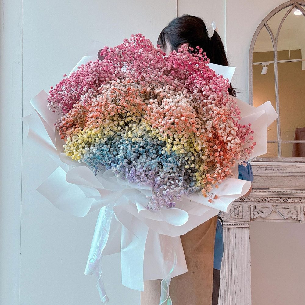 Giant Baby Breath Bouquet