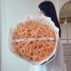 Champagne Roses Bouquet (50 Stalks)