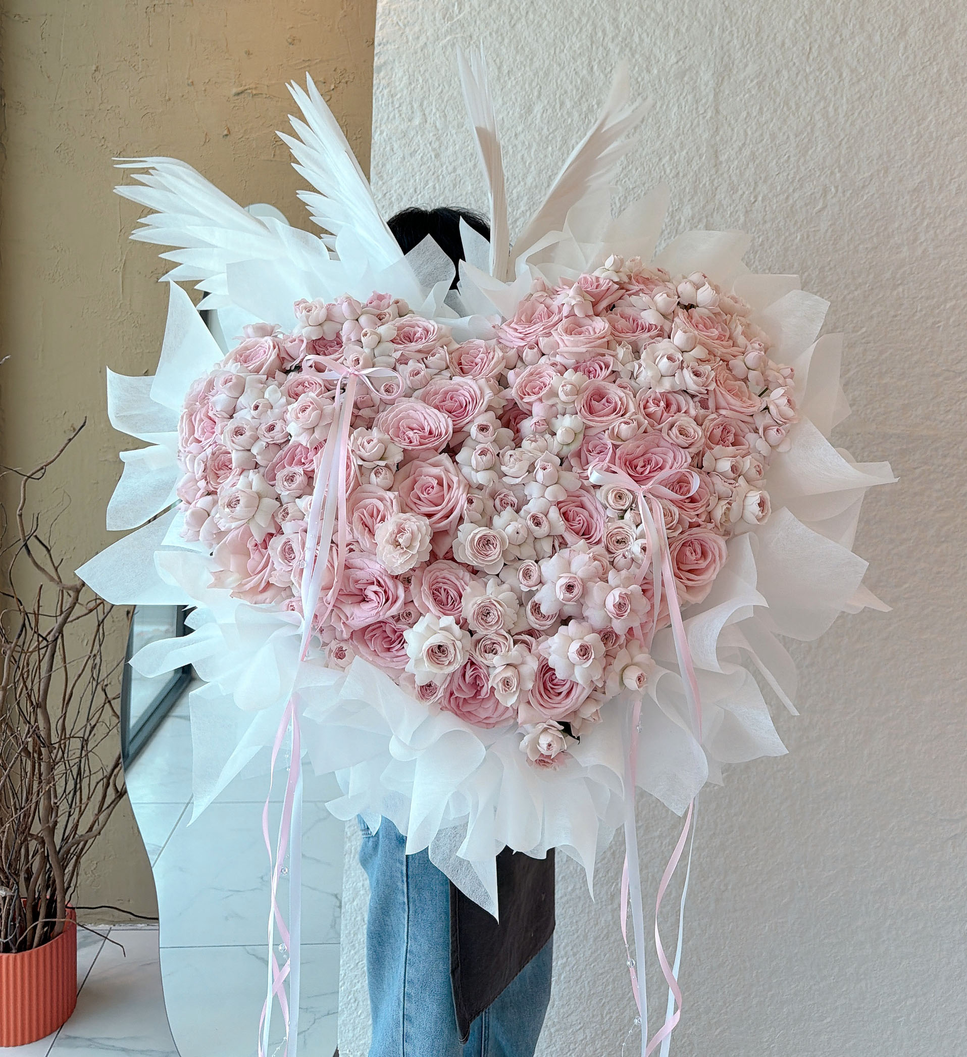 Angel Wings (Fresh Flowers)