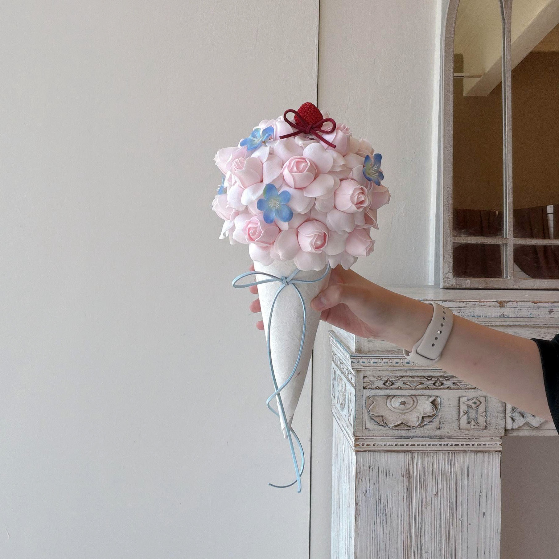 Ice Cream Soap Flowers Bouquet