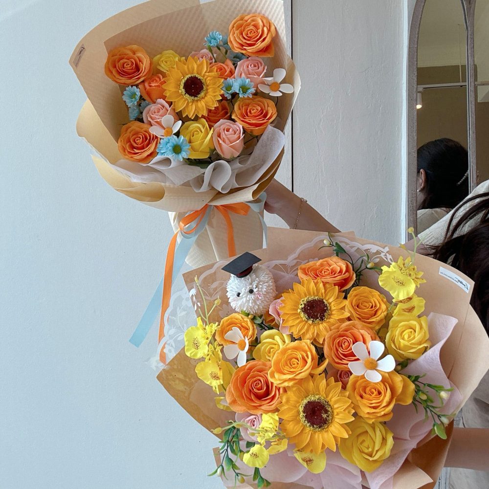 Alternative view of Soap Flower Bouquet 05